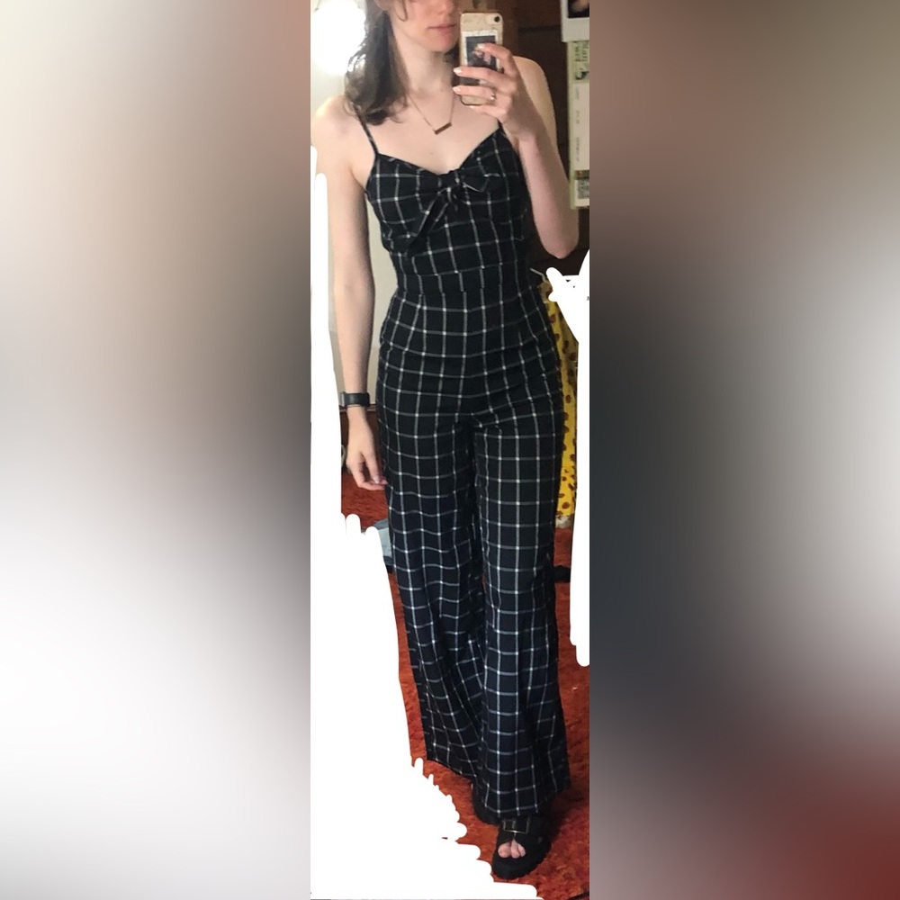 Black Wide Leg Jumpsuit